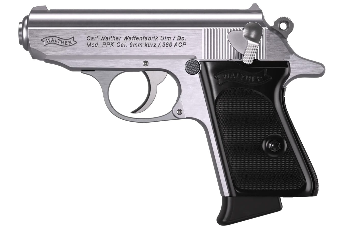 WALTHER PPK 380 ACP Stainless Carry Conceal Pistol